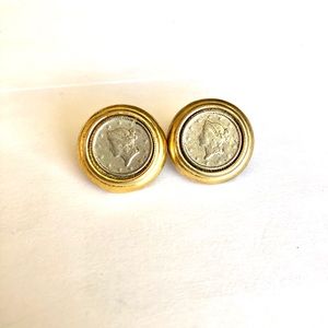 Authentic Vintage Retro Earrings